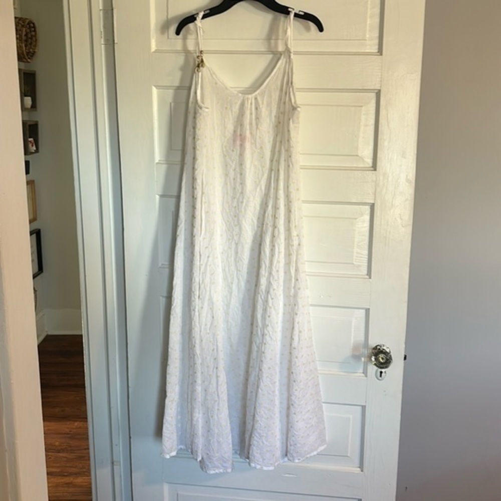 Solid and Striped Polka Dot Maxi